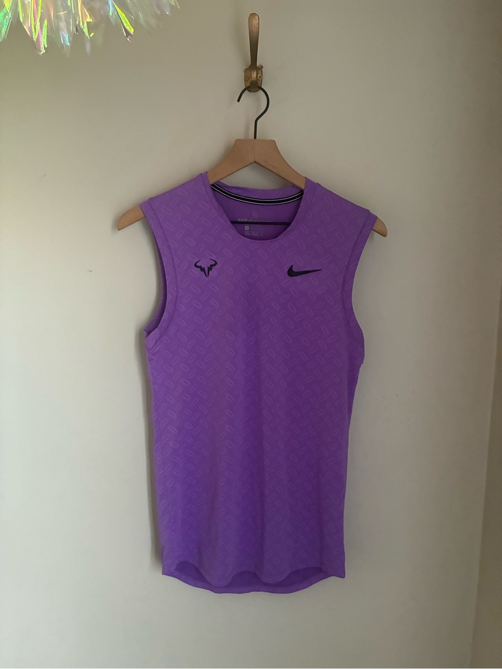 Rafa Nadal Nike AeroReact Tennis Sleeveless Top 2019 US Open Size XS